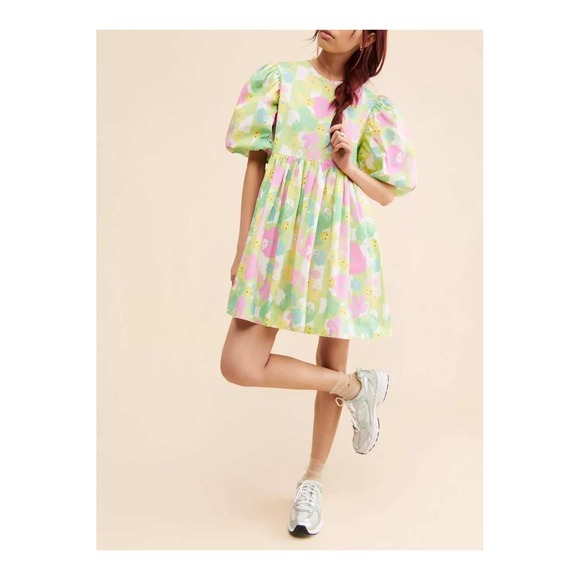 By Megan Crosby Olive Mini Dress - Picture 1 of 6